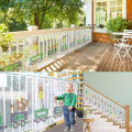Miniatyrbilde 5 av 5: Tykt sikkerhetsnett for barn (450Lx79H CM), 3m kjæledyrtrapp sikkerhetsnett, baby balkong sikkerhetsnett