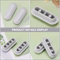 Miniatyrbild 5 av 5: 4 stycken universella toalettsitsbumpers, universell toalettsitssats som absorberar stötar, reservdelar i plast