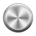 Miniatyrbilde 4 av 5: Pizzaform i rustfritt stål, rund pizzabakeplate Pizzaovn i rustfritt stål, rund multifunksjonell oppbevaringsbrett metall kokeplate med 26 cm
