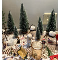 Miniatyrbilde 2 av 5: 4 forskjellige størrelser av innendørs julepynt, kunstig mini juletre, kjøkkenmantel bordplate falskt juletre