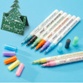 Miniatyrbillede 3 af 3: 12-farvede whiteboard-markører med viskelæder, fine spidser, viskelæsbare markører, perfekte til skrivning på whiteboards, tavler,