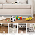 Miniatyrbillede 3 af 5: Sofa Legetøjsblokering Transparent Blokeringsplade Under Møbler Justerbar Sofa Kofanger Sofa Blokering Under Seng Kæledyrsblokering Kan Klippes