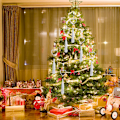 Miniatyrbillede 5 af 5: Julepynt af julepynt Juletræspynt akryl i krystalpynt til jul til at hænge bryllupsfest