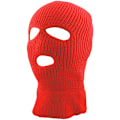 Miniatyrbild 1 av 5: Höst och vinter Förenad termisk färg Tre hål Stickad mask skidåkning Sport utomhus termisk hatt