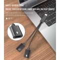 Miniatyrbilde 3 av 5: iPhone-hodetelefonadapter og splitter 2-pakning iPhone-adapter til doble lynportkabelomformere Kompatibel med iPhone 12/14/14 Plus/13/13 Pro/11