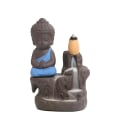 Miniatyrbillede 1 af 4: Lilla sand Tathagata reverse flow røgelse brænder keramisk røgelse streng røgelse indsætte håndværk ornamenter