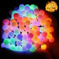 Pikkukuva 4 / 4: Ulko- ja sisäkäyttöön tarkoitettu 10 metrin 80 LED-valosarja, 8 valaistustilaa, kaukosäädin, IP65, sopii ulko- ja sisäkäyttöön, joulukuuseen, juhlailtaan, väri