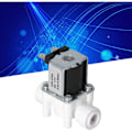 Miniatyrbild 5 av 5: 3/8 -ut plast elektrisk magnetventil Snabbkoppling normalt stängda magnetventiler DC12 V