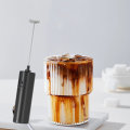Miniatyrbillede 4 af 5: Elektrisk mælkeskummer, elektrisk mælkeskummer, kaffeskummer, ergonomisk, egnet til macchiato, drikkevareblanding, opslæmning, varm chokolade