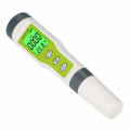 Miniatyrbilde 1 av 5: Digital TDS-vanntester - PH, EC og termometer 3 i 1, 0-9999 ppm nøyaktighet, PPM-måler for testing av drikkevann, kafeer, svømmebassenger, A
