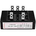 Miniatyrbillede 1 af 5: Trefaset diode ensretterbro SQL100A 1600 V AC til DC