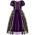 Pikkukuva 4 / 5: Halloween-asu, lasten hame, cosplay-noita-asu, cosplay-mekko