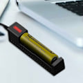 Miniatyrbillede 4 af 5: 2 stk. universal batterioplader smart batterioplader mini plot - passende genopladelig batterioplader