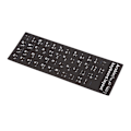 Miniatyrbillede 1 af 5: 4 stk. Arabisk tastatur klistermærker bogstaver vandtæt mat uden refleksion