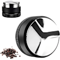 Miniatyrbilde 1 av 5: （58mm）Kaffefordeler 58mm Barista Tilbehør Kaffe Tamper Kaffe Pulver Dispenser 304 Rustfritt Stål Presset Klut Pulver Assortert Enkelt og P