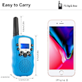 Miniatyrbild 4 av 5: Barn Walkie Talkie Set Tvåvägsradio Intercom 1-3KM