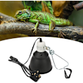 Miniatyrbild 1 av 5: Reptilvärme UVA / UVB lamphållare - EU-kontakt, 300W reptilvärme torn för kycklingburar