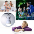 Miniatyrbilde 4 av 5: Solcelledrevet LED-pære - Bærbar USB-lading Lanterne Spotlight Lampe Innendørs Kontor Kjøkken Lesing med Solpanel for Utendørs Fotturer Campingtelt