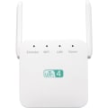 Miniatyrbillede 3 af 4: Trådløs Wifi Repeater Internet Signalforstærker Forlænger Wifi-rækkevidde med to eksterne netværk 300Mbps Bred kompatibilitet EU-stik