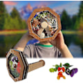Miniatyrbillede 3 af 4: Diy Kalejdoskop Kit（10*10*22cm）, 2022 Kalejdoskop Ma Kit Roterende Kalejdoskop Legetøj Kalejdoskop