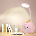 Miniatyrbillede 5 af 5: Beskyttelseslys med pink tricolor læring, gul og blå genopladelig natlampe via USB