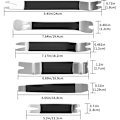 Miniatyrbild 2 av 5: 6 Delars DEMONTERINGSVERKTYG FÖR BILKIT, Demonteringsverktyg för bilreparation, KIT PLAST DEMONTERING BIL För Bilverktyg AUDIO Video Bord B