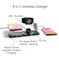 Pikkukuva 3 / 4: Sopii Magsafe Magnetic 2-in-1 magsafe Duo Magnetic Wireless Charger Apple Mobile Wireless Charger
