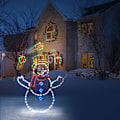 Miniatyrbilde 4 av 5: LED Snømann Julelys, Utendørsdekorasjoner, Utendørsstatuer, Hagedekorasjoner
