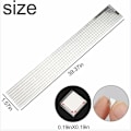 Pikkukuva 2 / 5: Peilimosaiikkilaatat itseliimautuva DIY koriste-esine, itseliimautuva minineliön muotoiset lasipeililaatat 5x5mm (5 metriä) hopea
