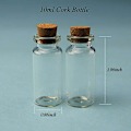 Miniatyrbilde 2 av 5: 18 stk. mini glassflasker med 10 ml prøvebeholdere med kork, glassflasker med 10 ml tomme prøver, mini flasker med kork for DIY de