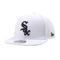Miniatyrbilde 2 av 5: Broderte Baseball Caps for Menn og Kvinner Justerbar Hat - Hvit Hip Hop Flat Brim Hat