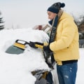 Miniatyrbilde 4 av 5: Isskrapere for bil frontrute, 1 pakke snøfjernerbørste for SUV og lastebilvindu, biltilbehør for vinteren