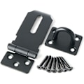 Pikkukuva 3 / 5: 7,6 cm Loquets ja Targette Oven Lukko Cadenas Moraillon Kirkas Porte Loquet oven ruuveilla, huonekalut, kaappi, laatikko, lipasto ja puutarha, musta f
