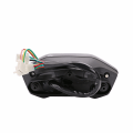 Miniatyrbilde 2 av 5: Motorsykkel Speedometer, Universal 13000 RPM Motorsykkel Gauge Tacometer 7 Farger Justerbar Bakgrunnsbelysning med Speed ​​Sensor