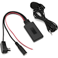 Miniatyrbillede 2 af 5: AUTO Bluetooth 5.0 AUX Adapter Kabel Bluetooth 5.0 Modtager med Mikrofon Håndfri Opkald Udskiftning til Alpine CDA-9857 CDA-9886 CDA-117