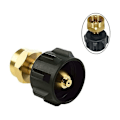 Miniatyrbillede 2 af 3: Propangas påfyldningsadapter Gascylinderforbindelse Gasadapter Tilbehør Gascylinder Gascylinder påfyldningssæt, Propangas påfyldningsadapter,