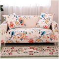 Miniatyrbilde 1 av 5: Stretch Sofatrekk Trykt Sofatrekk Sjeselongtrekk for 2-seters sofaer Universelt Elastisk Møbelbeskyttelsestrekk (190-230cm for 3-seters sofa)