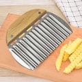 Miniatyrbild 3 av 5: Rostfri potatisskärare i lager för kök hem potatisskärare potatisskärare vågskärare