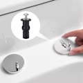 Miniatyrbilde 3 av 5: Feste for toalettsete toalett toalettsete smaksatt Wc Festeskrue for generelle 4-delers toalettseter