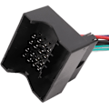 Pikkukuva 5 / 5: Bluetooth 5.0 langaton audioadapteri Aux-kaapelilla ja mikrofonin korvaus Ford Focus Mondeo Fiesta Fusion 6000CD -malleihin