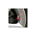 Miniatyrbillede 5 af 5: 5 stk. røde aluminiums ventilhætter til bildæk