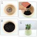 Miniatyrbild 5 av 5: Blomkrukematta 40 stycken Blomkruks hål trädgårdsarbete blomkruka kruka spjälsäng av blomkruka kruka dyna dyna för bonsai trädgårdsarbete blomkrukor för växter