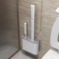 Miniatyrbild 3 av 5: WC WC-borste, toalettborstar och hållare, toaborste, platt silikontoalettborste