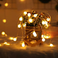 Miniatyrbilde 4 av 5: Solcellelyssnor LED-belysning Teltlys Atmosfærelys USB Små lyssnor 10M 80LED