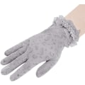 Miniatyrbillede 1 af 5: Grå - Damehandsker Blonde Bryllupshandsker Sommer Solhandsker Kørehandsker Elegante Gallahandsker Aftenhandsker