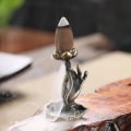 Pikkukuva 3 / 3: Takaisinvirtaus suitsukkeen Lotus suitsukepidike