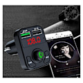 Miniatyrbillede 5 af 5: Bluetooth bil kit bil transmitter Bluetooth håndfri afspiller 3.1A hurtig opladning