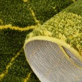 Miniatyrbillede 2 af 5: Skridsikker bademåtte, mikrofiber blød bademåtte, vandabsorberende, maskinvaskbar, bladformet måtte, køkkenmåtte, dør måtte, 45 * 75cm
