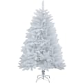 Miniatyrbilde 1 av 5: 60 cm hvitt kunstig tre, kanadisk hvitt juletre med høykvalitets hengsel, hvitgran, lett, lett å montere, med juletrefot