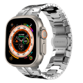 Miniatyrbild 3 av 4: Kompatibel med Apple iWatch-armband, snabbspänne i rostfritt stål, ersättningsarmband i metall, kompatibel med iWatch Smart Watch (38/40/41mm)
